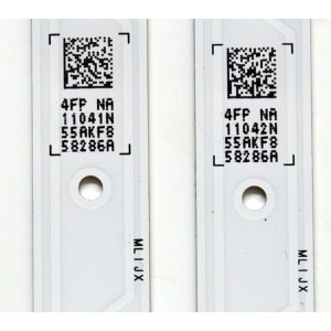 KIT DE LEDS ORIGINAL PARA TV SAMSUNG 4 PIEZAS / NUMERO DE PARTE BN96-58287A / BN96-58286A / JL.D550I1330-408AR-M_V18 / JL.D550I1330-408AL-M_V18 / 58287A / 58286A / PANEL CY-BD055HGXVDH / DISPLAY LC550EQC (SS)(A4) / MODELO UN55DU7200BXZA SF14