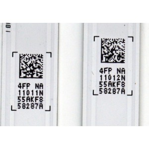 KIT DE LEDS ORIGINAL PARA TV SAMSUNG 4 PIEZAS / NUMERO DE PARTE BN96-58287A / BN96-58286A / JL.D550I1330-408AR-M_V18 / JL.D550I1330-408AL-M_V18 / 58287A / 58286A / PANEL CY-BD055HGXVDH / DISPLAY LC550EQC (SS)(A4) / MODELO UN55DU7200BXZA SF14