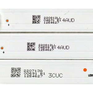 KIT DE LEDS ORIGINAL PARA TV 19 PIEZAS / NUMERO DE PARTE HXLB20082 / HD650YU73-TAL1KT+2021011901 / R / APT-HXLB20082 / 1254627 / MODELO 65"