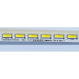 LED ORIGINAL PARA TV PHILIPS 1 PIEZA / NUMERO DE PARTE UDULED0SM008 / UDULED0SM008 REV.A / 32" 14S3P (SLED) / PANEL U24F1XH / MODELO 32PFL1904/F7