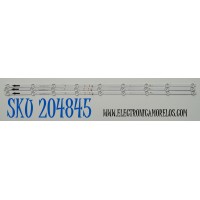 KIT DE LEDS ORIGINAL PARA TV PHILIPS 3 PIEZAS / NUMERO DE PARTE 303TC430057D / TCL43D09-ZC42AG-03D / 2300023185 / 3.0-3.1 / 4L-ZX043T-ZC014X / 240905AD03 / TC430M63 / PANEL LVU430CSDX E0358 / DISPLAY V430DJ2-Q01 / MODELO 43PUL7652/F7