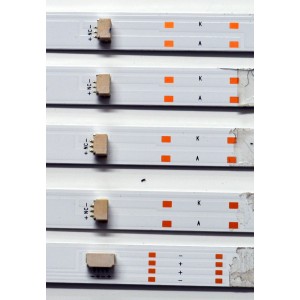 KIT DE LEDS ORIGINAL PARA TV ONN 5 PIEZAS / NUMERO DE PARTE 303KG550001D / 303KG550002D / KG55D08A-ZC42AG-02D / KG55D08B-ZC42AG-01D / 2010106569 / 7839-102012 / BMTC / KG550M04 / KG550M03 / PANEL K550WDGF / DISPLAY LC550EQC / MODELO 100012586 55"
