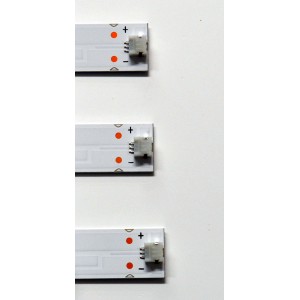 KIT DE LEDS ORIGINAL PARA TV SCEPTRE 3 PIEZAS / NUMERO DE PARTE F43JL6P3030030805Q / CRH-F43JL6P3030030805Q-REV1.0 / 70401-01428SSC / SVB430AK2 / 233928 / 162L0632E2105160007D / PANEL BOEA430WU1 / DISPLAY CC430LV1D / MODELO X437BV-FSRD / X437BV-FSRB