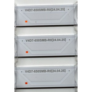 KIT DE LEDS ORIGINAL PARA TV SAMSUNG 6 PIEZAS / NUMERO DE PARTE BN96-58291A / BN96-58289A / VAD7-65S0SMA-R0 / VAD7-65S0SMB-R0 / 58291A / 58289A / PANEL CY-BD065HGHV2H / DISPLAY ST6451D06-1 V2.1 / MODELO UN65DU7200DXZA / UN65DU7200DXZA CC03
