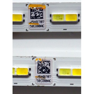 KIT DE LEDS ORIGINAL PARA TV SAMSUNG 2 PIEZAS / NUMERO DE PARTE BN96-50380A / V0T8-650SM0-R0 / 50380A / PANEL CY-NT065HGAV1H / DISPLAY T650QVN08.C / BN96-50242A / MODELO UN65TU850DFXZA / GU65TU8509UXZG / UN65TU8500FXZC / UN65TU850D / UA65TU8500KXXV 