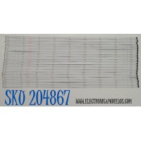KIT DE LEDS ORIGINAL PARA TV SONY 20 PIEZAS / NUMERO DE PARTE SN85D2373 / SN85D2373 30X9(F) / PANEL YDCM085DCU11 / DISPLAY T850QVN03.K / MODELO XR-85X90CK / XR85X90CK