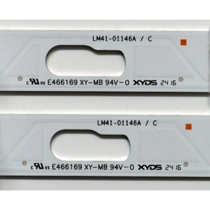 KIT DE LEDS ORIGINAL PARA TV SAMSUNG 4 PIEZAS / NUMERO DE PARTE BN96-58284A / BN96-58285A / LM41-01145A / LM41-01146A / L1_DU7K_E0_CFM_L7(1) / L1_DU7K_E0_CFM_R9(1) / 58284A / 58285A / PANEL CY-BD050HGNV2H / DISPLAY V500DJ7-QE1 / MODELO UN50DU7200DXZA DC02