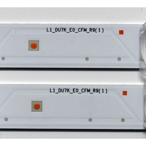 KIT DE LEDS ORIGINAL PARA TV SAMSUNG 4 PIEZAS / NUMERO DE PARTE BN96-58284A / BN96-58285A / LM41-01145A / LM41-01146A / L1_DU7K_E0_CFM_L7(1) / L1_DU7K_E0_CFM_R9(1) / 58284A / 58285A / PANEL CY-BD050HGNV2H / DISPLAY V500DJ7-QE1 / MODELO UN50DU7200DXZA DC02