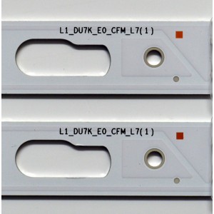 KIT DE LEDS ORIGINAL PARA TV SAMSUNG 4 PIEZAS / NUMERO DE PARTE BN96-58284A / BN96-58285A / LM41-01145A / LM41-01146A / L1_DU7K_E0_CFM_L7(1) / L1_DU7K_E0_CFM_R9(1) / 58284A / 58285A / PANEL CY-BD050HGNV2H / DISPLAY V500DJ7-QE1 / MODELO UN50DU7200DXZA DC02