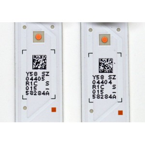 KIT DE LEDS ORIGINAL PARA TV SAMSUNG 4 PIEZAS / NUMERO DE PARTE BN96-58284A / BN96-58285A / LM41-01145A / LM41-01146A / L1_DU7K_E0_CFM_L7(1) / L1_DU7K_E0_CFM_R9(1) / 58284A / 58285A / PANEL CY-BD050HGNV2H / DISPLAY V500DJ7-QE1 / MODELO UN50DU7200DXZA DC02