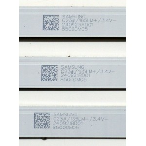 KIT DE LEDS ORIGINAL PARA TV ONN 16 PIEZAS / NUMERO DE PARTE 30385008001DS / LED85D08-ZC42AG-03DS / 85000M05 / 240923AD01 / 240921BD01 / DISPLAY V850DJ2-Q01 / MODELO 100150805 85"