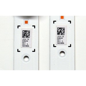 IT DE LEDS ORIGINAL PARA TV SAMSUNG 4 PIEZAS / NUMERO DE PARTE BN96-58286A / BN96-58287A / DU7K_SVC550FK7_L / DU7K_SVC550FK7_R / TYPE_REV1.0_231102 / 58286A / 58287A / PANEL CY-BD055HGXV2H / DISPLAY LC550EQC (SP)(A3) / MODELO UN55DU7200BXZA WB01