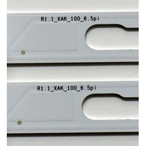 KIT DE LEDS ORIGINAL PARA TV SAMSUNG 4 PIEZAS / NUMERO DE PARTE BN96-58286A / BN96-58287A / LM41-01147A / LM41-01148A / L1_DU7K_E5_CFM_R10(1) / L1_DU7K_E5_CFM_L8(1) / PANEL CY-BD055HGXV2H / DISPLAY LC550EQC (SP)(A3) / MODELO UN55DU7200BXZA WB01