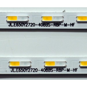 KIT DE LEDS ORIGINAL PARA TV SAMSUNG 2 PIEZAS / NUMERO DE PARTE JL.E650Y2720 / JL.E650Y2720-408BS-R8P-M-HF / HBH HBH-M1 94V-0 / E49346 HZ 2302 MLQ / MODELOS HG65Q60B / QE65Q67B / QN65Q60A / KQ65QB60A / QA65Q60B / QN65Q60C 