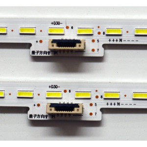 KIT DE LEDS ORIGINAL PARA TV HISENSE 2 PIEZAS / NUMERO DE PARTE JL.E6506G414 / JL.E6506G414-003AS-R8N-M-HF / HE650X3U61-T0L8KC+2024011902+JL.E6506G414-003AS-R8N-M-HF / PANEL HE650X3U61-T0L1 / DISPLAY  PT650GT02-7 VER.1.0 / MODELO 65S75N