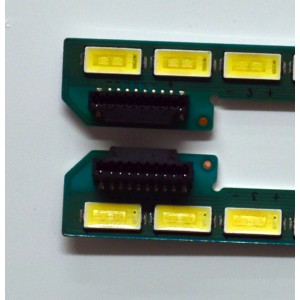 KIT DE LEDS ORIGINAL PARA TV LG 2 PIEZAS / NUMERO DE PARTE 6920L-0001C / 49" V14 ART TV REV 0.2 6 L-TYPE / PANEL LC490EQE (XG)(F2) / MODELO 49UB8500-UA / 49UB8500-UA.AUSWLJM