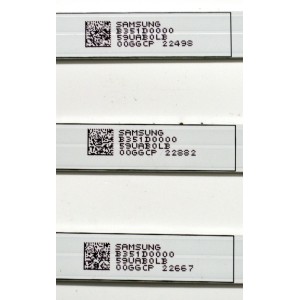KIT DE LEDS ORIGINAL PARA TV VIZIO 3 PIEZAS / NUMERO DE PARTE 303IN500006D / INN50D07-ZC46AG-17D / B351D0000 / 59UAB0LB / PANEL V500DJ7-E03 REV.CE / V500DJ7-203 / MODELO V4K50M-0809 / V4K50M-0809 LIAIS7KA
