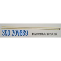 KIT DE LEDS ORIGINAL PARA TV LG 2 PIEZAS / NUMERO DE PARTE 55" V6 EDGE FHD / 55" V6 EDGE FHD REV1.0 1 L-TYPE / 55" V6 EDGE FHD REV1.0 1 R-TYPE / PANEL LC550EUF (SD)(A1) / MODELO 55LV355B-UA / 55LV355B-UA.AUSYLJR
