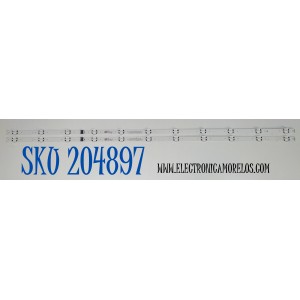 KIT DE LEDS ORIGINAL PARA TV LG 2 PIEZAS / NUMERO DE PARTE LC43490149A / SSC_Y25 UHD OD30 43UA75_BOE_S / SSC_Y25 UHD OD30 43UA75_BOE_REV00_240508 / BOE 430Q8 / PANEL HC430DQG-ABLA1-9145 / DISPLAY HV430QUB-F7F / MODELO 43UA7500ZUA / 43UA7500ZUA.AUSFLJD