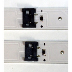 KIT DE LEDS ORIGINAL PARA TV LG 2 PIEZAS / NUMERO DE PARTE LC43490149A / SSC_Y25 UHD OD30 43UA75_BOE_S / SSC_Y25 UHD OD30 43UA75_BOE_REV00_240508 / BOE 430Q8 / PANEL HC430DQG-ABLA1-9145 / DISPLAY HV430QUB-F7F / MODELO 43UA7500ZUA / 43UA7500ZUA.AUSFLJD