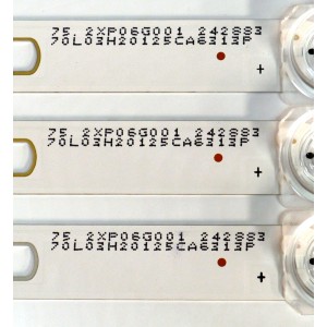 KIT DE LEDS ORIGINAL PARA TV SAMSUNG 3 PIEZAS / NUMERO DE PARTE BN96-2433A / CRH-P43S6303003101B2-REV3.1 / 2433A / 74143X / 75.2XP06G001 / 70L03H20125CA6313P / PANEL CY-BA043HGCR1V / DISPLAY PT430GT01-8 VER.1.1 / MODELO UN43U8000FBXZA DB01