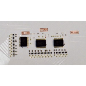 KIT DE LEDS ORIGINAL PARA TV SONY 12 PIEZAS / NUMERO DE PARTE T24LSDB160A / T24LSDA160A / T24LSDB160A VER 1.00 / T24LSDA160A VER 1.00 / P02205954E / P02205952E / CP10B 94V-0 / PANEL YDEO075MDS02 / DISPLAY ST7461D04-D V2.1 / MODELO K-75XR90C / K75XR90C