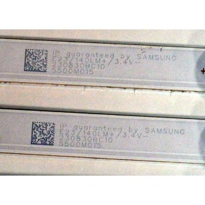 KIT DE LEDS ORIGINAL PARA TV ROKU SELECT SERIES 4 PIEZAS / NUMERO DE PARTE 3035512008BD / LED55D12-ZC62AG-11BDF / B005P00105667A / 23080BC10 / 5500M015 / DISPLAY ST5461D18-2 VER.2.1 / MODELO 55R4A5X