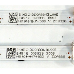 KIT DE LEDS ORIGINAL PARA TV ONN 2 PIEZAS / NUMERO DE PARTE LBM500M1301 / LBM500M1301-AEG-1 (HF)(0)(HR) / 210BZ13D0A33NBL00E / 24516 / 003937 / B003 / ZCA336 / PANEL TPT500WR-QVN04.U / DISPLAY T500QVN04.1 / MODELO 100012585 50"