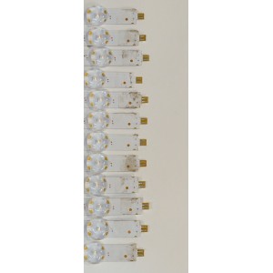KIT DE LEDS ORIGINAL PARA TV ONN 12 PIEZAS / NUMERO DE PARTE 30375007020DS / LED75D07-ZC42AG-05DFS / 250211AF01 / 75000M23SH / PANEL JR745R3HC5K / JR745R3HC5K / BN96-58357A / MODELO 100044717 75"