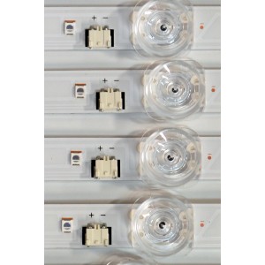 KIT DE LEDS ORIGINAL PARA TV SAMSUNG 8 PIEZAS / NUMERO DE PARTE BN96-60383A / BN96-60382A / JL.D850N1330-408CR-M_V10 5.0 / JL.D850N1330-408CL-M_V10 5.0 / 60383A / 60382A / HBH HBH-H1 /PANEL CY-BF085HGAV3H / DISPLAY T850QVN04.F / MODELO UN85U8000FBXZA AB01