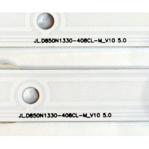 KIT DE LEDS ORIGINAL PARA TV SAMSUNG 8 PIEZAS / NUMERO DE PARTE BN96-60383A / BN96-60382A / JL.D850N1330-408CR-M_V10 5.0 / JL.D850N1330-408CL-M_V10 5.0 / 60383A / 60382A / HBH HBH-H1 /PANEL CY-BF085HGAV3H / DISPLAY T850QVN04.F / MODELO UN85U8000FBXZA AB01