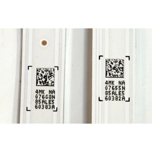 KIT DE LEDS ORIGINAL PARA TV SAMSUNG 8 PIEZAS / NUMERO DE PARTE BN96-60383A / BN96-60382A / JL.D850N1330-408CR-M_V10 5.0 / JL.D850N1330-408CL-M_V10 5.0 / 60383A / 60382A / HBH HBH-H1 /PANEL CY-BF085HGAV3H / DISPLAY T850QVN04.F / MODELO UN85U8000FBXZA AB01