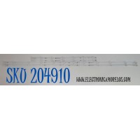 KIT DE LEDS ORIGINAL PARA TV TCL 4 PIEZAS / NUMERO DE PARTE 55HR330M07B5 V1 / 55HR332M12AH V0 / 55LJ / LL2AB09U1C / B0101-001545 / B0101-001544 / PANEL LVU550NDJL / DISPLAY ST5461D18-2 V2.1 / MODELO 55S571G