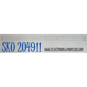 KIT DE LEDS ORIGINAL PARA TV PHILIPS 3 PIEZAS / NUMERO DE PARTE LB500A7 / LB500A7 V0_00 / UDULEDLXT043 REV.A / 8832A / 50W14S1P / DISPLAY V500DJ7-QE1 REV.D2 / MODELO 50PUL7552/F7 / 50PUL7552/F7 A