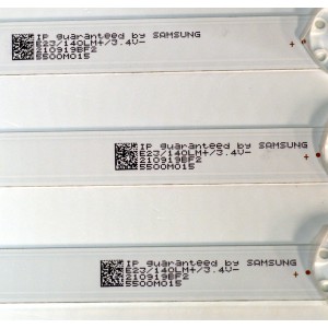 KIT DE LEDS ORIGINAL PARA TV RCA 3 PIEZAS / NUMERO DE PARTE 30355012001D / LED55D12A-ZC62AG-03D / 210919BF2 / 5500M015 / MODELO RTRU5529-CA
