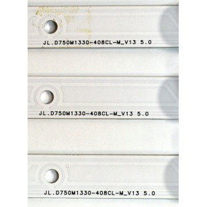 KIT DE LEDS ORIGINAL PARA TV SAMSUNG 6 PIEZAS / NUMERO DE PARTE BN96-60381A / BN96-60380A / JL.D750M1330-408CL-M_V13 5.0 / JL.D750M1330-408CR-M_V13 5.0 / 60381A / 60380A / PANEL CY-BF075HGHV8H / DISPLAY ST7461D03-9 V2.1 / MODELO UN75U8000FDXZA