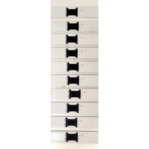 KIT DE LEDS ORIGINAL PARA TV SONY 10 PIEZAS / NUMERO DE PARTE LB5509Z / LB5509Z V0_02 / 4D576 / 5509Z000003 / PANEL YLEM055CCO11 / DISPLAY HV550QUB-F1L / MODELO K-55S30C / K55S30C