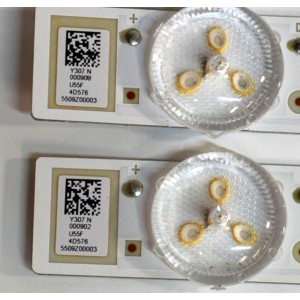 KIT DE LEDS ORIGINAL PARA TV SONY 10 PIEZAS / NUMERO DE PARTE LB5509Z / LB5509Z V0_02 / 4D576 / 5509Z000003 / PANEL YLEM055CCO11 / DISPLAY HV550QUB-F1L / MODELO K-55S30C / K55S30C