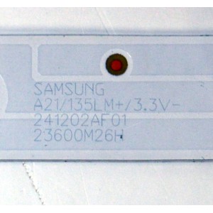 LED ORIGINAL PARA TV ONN 1 PIEZA / NUMERO DE PARTE 30323606003DS / LED236D06-ZC22AG-02DSEZ / 241202AF01 / 23600M26  /DISPLAY PT236AT05-1 VER.1.0 / MODELO 100012590 24"