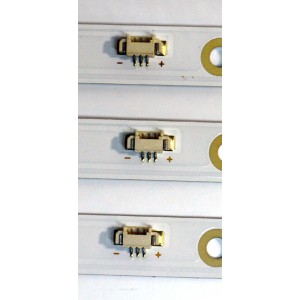 KIT DE LEDS ORIGINAL PARA TV  ROKU SELECT SERIES 3 PIEZAS / NUMERO DE PARTE 30342011018CD / LED42D11-ZC62AG-11CD / 240808AB06 / 42000M64S / DISPLAY V430DJ1-Q01 REV.D2 / MODELO 43R4AX / 43R4A4