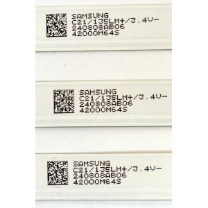 KIT DE LEDS ORIGINAL PARA TV  ROKU SELECT SERIES 3 PIEZAS / NUMERO DE PARTE 30342011018CD / LED42D11-ZC62AG-11CD / 240808AB06 / 42000M64S / DISPLAY V430DJ1-Q01 REV.D2 / MODELO 43R4AX / 43R4A4