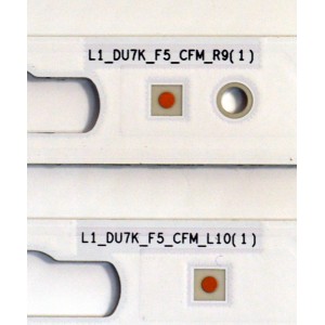 KIT DE LEDS ORIGINAL PARA TV SAMSUNG 6 PIEZAS / NUMERO DE PARTE BN96-58291A / BN96-58289A / LM41-01151A / LM41-01152A / L1_DU7K_F5_CFM_R9(1) / L1_DU7K_F5_CFM_L10(1) / 58291A / 58289A / PANEL CY-BD065HGSV5H / DISPLAY JR645R3HD1K / MODELOUN65DU7200BXZA UG06