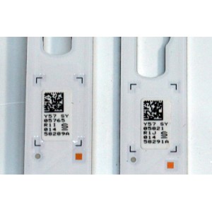 KIT DE LEDS ORIGINAL PARA TV SAMSUNG 6 PIEZAS / NUMERO DE PARTE BN96-58291A / BN96-58289A / LM41-01151A / LM41-01152A / L1_DU7K_F5_CFM_R9(1) / L1_DU7K_F5_CFM_L10(1) / 58291A / 58289A / PANEL CY-BD065HGSV5H / DISPLAY JR645R3HD1K / MODELOUN65DU7200BXZA UG06