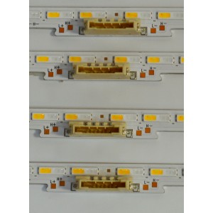 KIT DE LEDS ORIGINAL PARA TV SAMSUNG 4 PIEZAS / NUMERO DE PARTE LM41-01054A / L1_Q60A G5_DFM S48(1)_R1.1 V1B_100 / LM41-01054 / C  / PANEL CY-QC075FGHV7H / DISPLAY ST7461D04-1 V2.1 / MODELO QN75Q70CDFXZA / QN75Q70CDFXZA CD05
