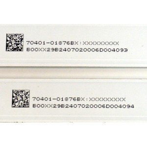KIT DE LEDS ORIGINAL PARA TV VIZIO 10 PIEZAS / NUMERO DE PARTE 261501022641 / 261501022651 / 40-65C-SMC-D-OD22-12X7-685.5X14-0.8T-231109-G / 70401-01876BX / 70401-01875BX / PANEL BOEI650WQ1 / DISPLAY HV650QUB-F71 / MODELO M65Q6-L4 / M65Q6-L4 LBSFR7KA