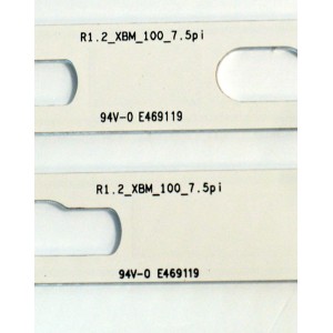KIT DE LEDS ORIGINAL PARA TV SAMSUNG 8 PIEZAS / NUMERO DE PARTE BN96-58292A / BN96-58293A / LM41-01154A / LM41-01153A / L1_DU7K_G0_CFM_R9 (1) / L1_DU7K_G0_CFM_L7 (1) / R1.2_XBM_100_7.5Pi / PANEL CY-BD070HGSV2H / MODELO UN70U8000FBXZA GB02