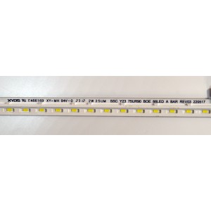 KIT DE LEDS ORIGINAL PARA TV LG 4 PIEZAS / NUMERO DE PARTE SSC_Y23_75UR90_BOE_66LED / SSC_Y23_75UR90_BOE_66LED_A BAR_REV03_220517 / SSC_Y23_75UR90_BOE_66LED_B BAR_REV03_220517 / PANEL NC750EQG-ABMH1 / DISPLAY HV750QUB-F9E / MODELO 75UR9000PUA.BUSFLKR