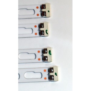 KIT DE LEDS ORIGINAL PARA TV SAMSUNG 8 PIEZAS / NUMERO DE PARTE BN96-58293A / BN96-58292A / JL.D700G1330-408AL-M_V09 6.5 / JL.D700G1330-408AR-M_V09 6.5 / PANEL CY-BD070HGDV1H / DISPLAY JE695R3HE1K / BN96-54406A / MODELO UN70DU6900DXZA / UN70DU7200DXZA