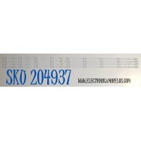 KIT DE LEDS ORIGINAL PARA TV VIZIO 4 PIEZAS / NUMERO DE PARTE 261501019172 / 06-3-50S1-EMC-4X9-0D22-934X12-240325 / 230L3N62-B / 230101034320 / PANEL HK500WLEDM-JHV2H / DISPLAY PT500GT04-1 VER.1.1 / MODELO V4K50M-0807
