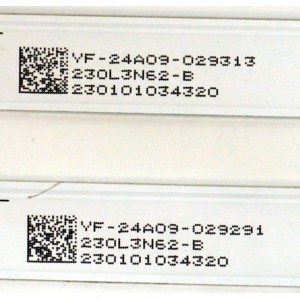 KIT DE LEDS ORIGINAL PARA TV VIZIO 4 PIEZAS / NUMERO DE PARTE 261501019172 / 06-3-50S1-EMC-4X9-0D22-934X12-240325 / 230L3N62-B / 230101034320 / PANEL HK500WLEDM-JHV2H / DISPLAY PT500GT04-1 VER.1.1 / MODELO V4K50M-0807